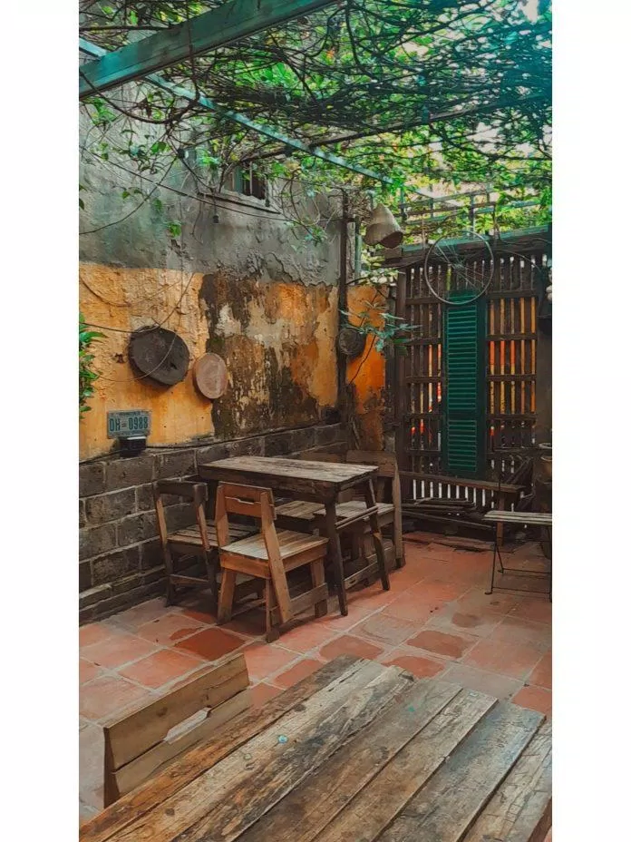 Không gian ngoài trời thoáng mát