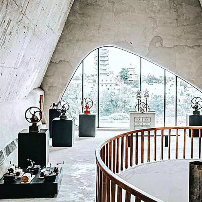 Kiến trúc của Bảo Tàng đem đến một cảm giác rất mới lạ cho khách tham quan. (Nguồn: Internet)