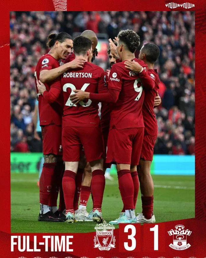 Chiến thắng giúp Liverpool trở lại cuộc đua ở Premier League và sẽ quay lại cực kì mạnh mẽ sau World Cup (Ảnh: Internet)