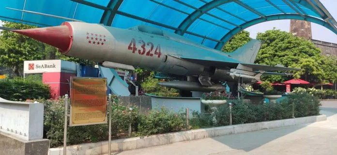 Máy bay MiG-21 số hiệu 4324 (Nguồn: Internet)