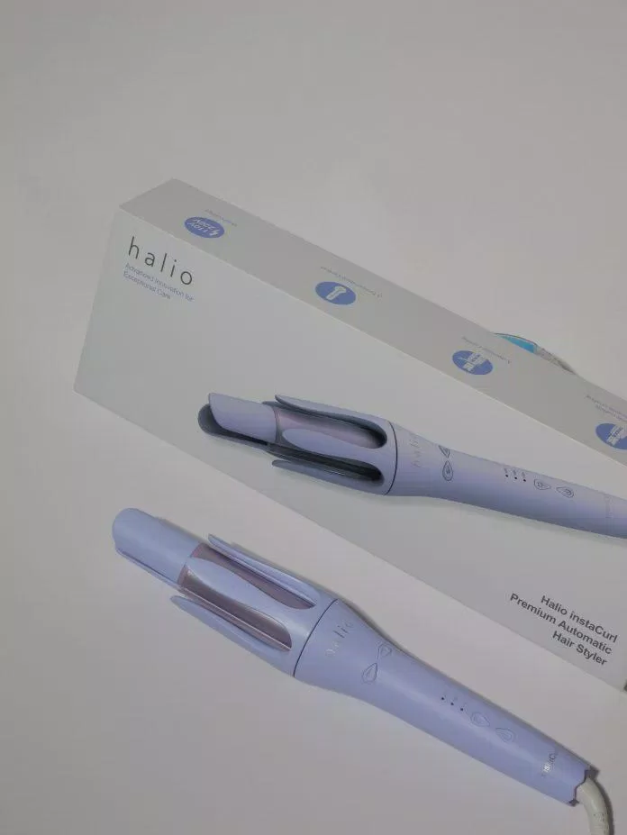 Vẻ ngoài mê đắm của máy uốn tóc xoăn Halio