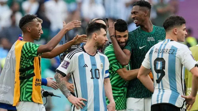Arab Saudi đang có phong độ cực cao khi đánh bại Argentina của Messi (Ảnh: Internet)