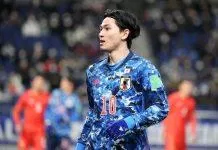 Trận đấu ra sân trong một kì World Cup của Minamino (Ảnh: Internet)