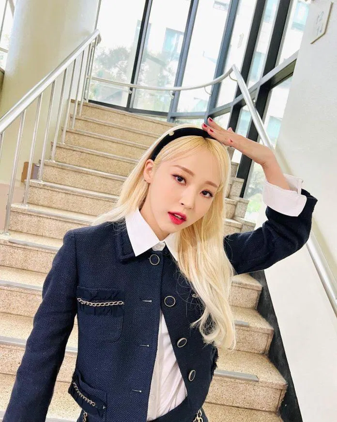 Moonbyul khi trang điểm (Ảnh: Internet)