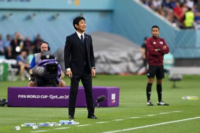 Moriyasu là đạo diễn đứng sau chiến thắng của Nhật Bản trước Đức ở lượt trận mở màn World Cup 2022 (Ảnh: Internet)