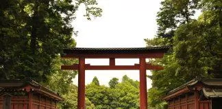 Điều ước tại một ngôi đền Shinto(Nguồn: nipponkiyoshi.com)
