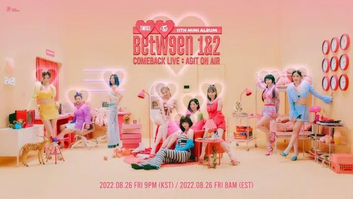 Album mới nhất của Twice "BETWEEN 1 &2"(nguồn: internet)