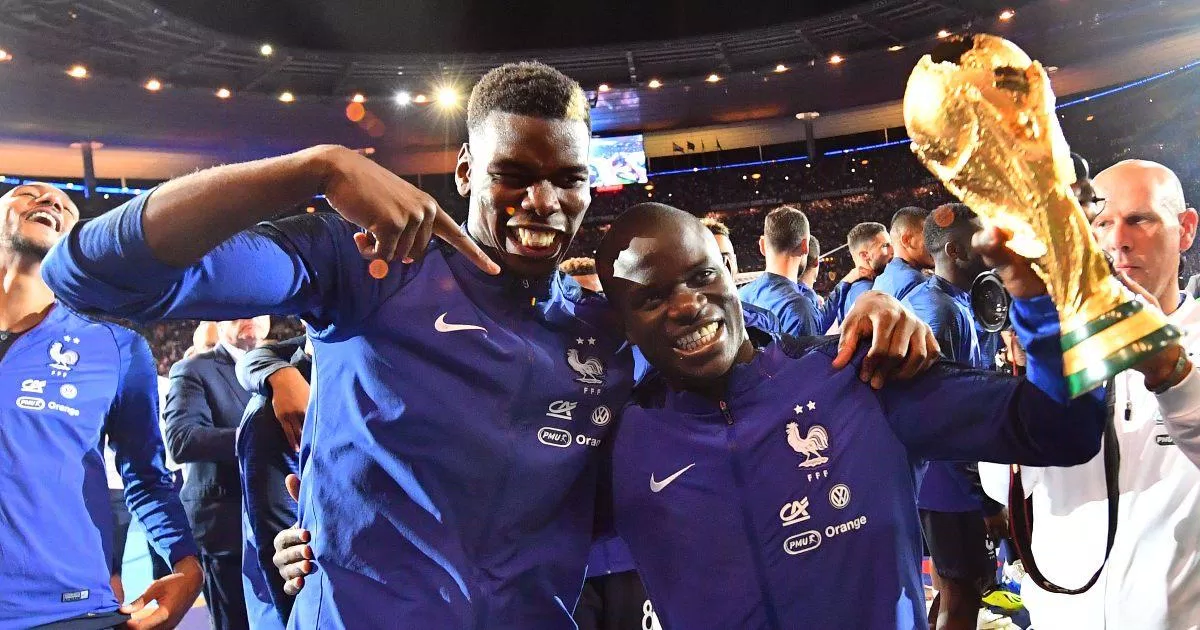 Thiếu vắng Kante và Pogba ở tuyến giữa là một thiệt thòi của tuyển Pháp ở World Cup 2022 (Ảnh: Internet) Thiếu vắng Kante và Pogba ở tuyến giữa là một thiệt thòi của tuyển Pháp ở World Cup 2022 (Ảnh: Internet)