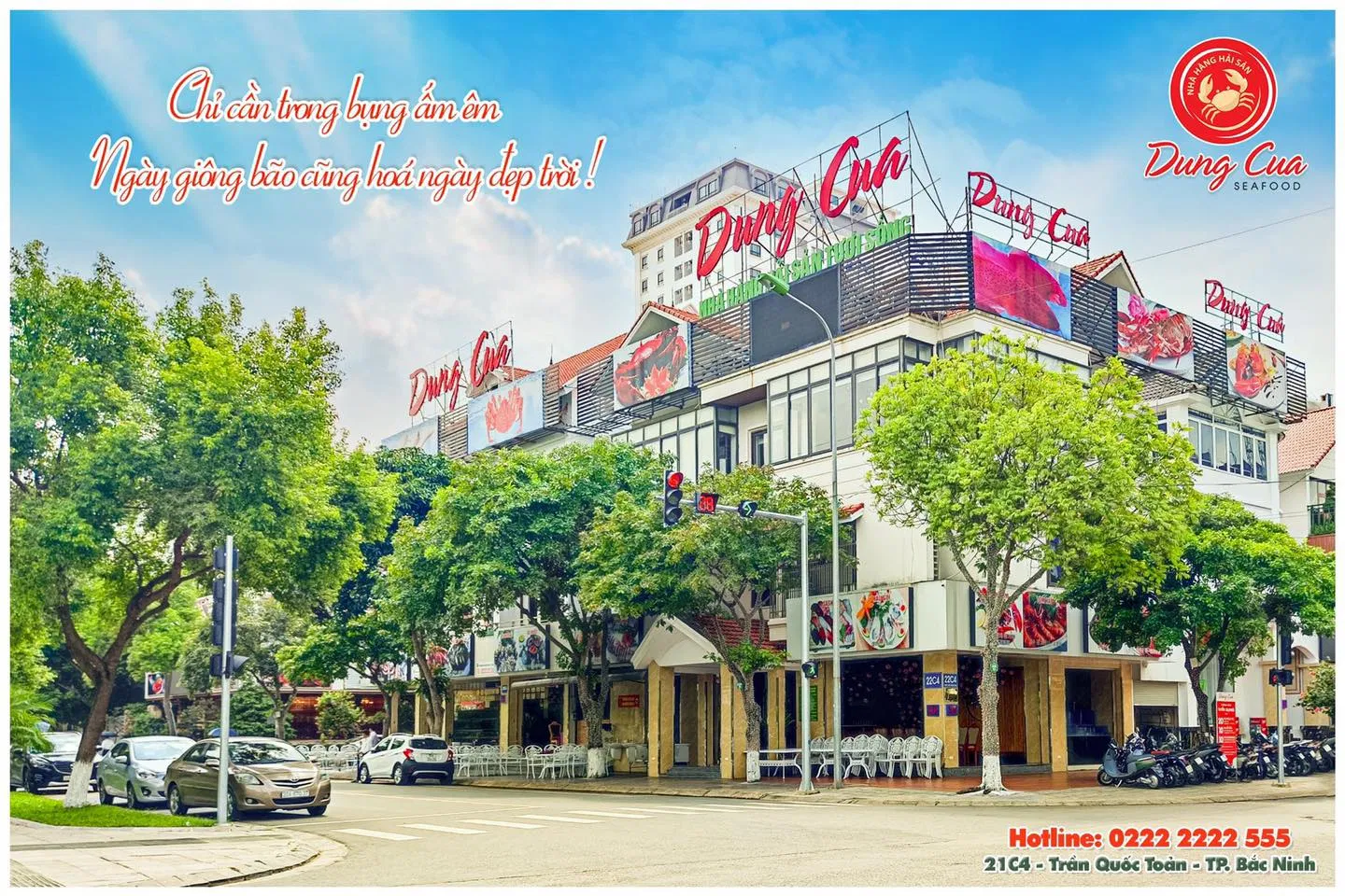 Nhà hàng hải sản Dung Cua. (Ảnh: Internet)