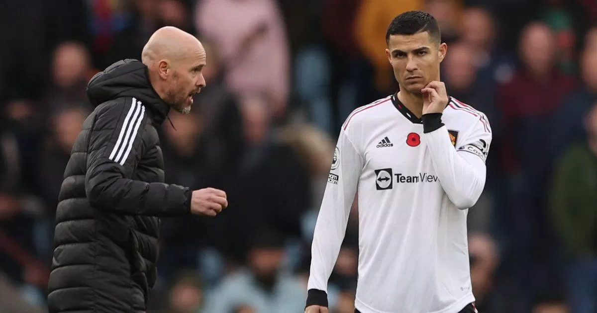 Ronaldo cũng khẳng định không còn dành sự tôn trọng cho HLV trưởng của Man Utd là Erik ten Hag (Ảnh: Internet)