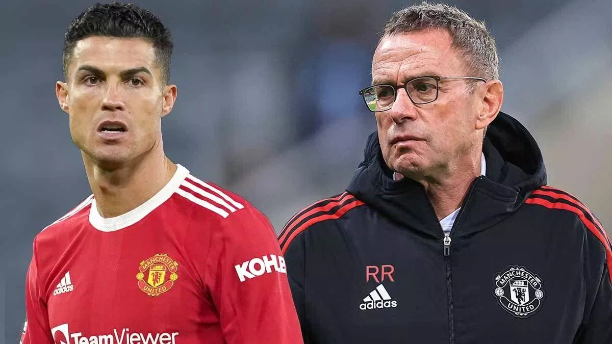 Ronaldo công khai cho rằng Ralf Rangnick không xứng đáng được gọi là HLV (Ảnh: Internet)