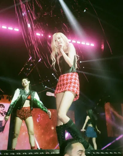 Rosé bận rộn với lịch trình world tour của nhóm. (Ảnh: Internet)