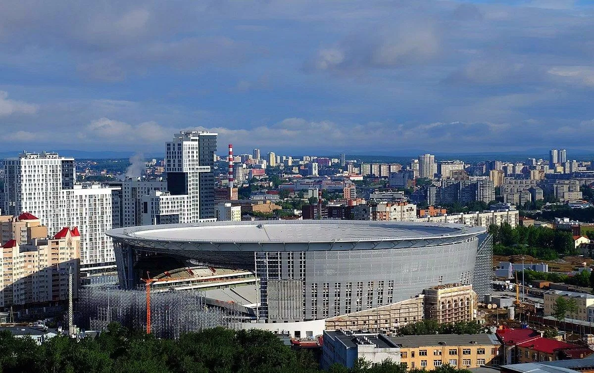 Sân vận động Trung tâm (Yekaterinburg) (Ảnh: Internet) Sân vận động Trung tâm (Yekaterinburg) (Ảnh: Internet)