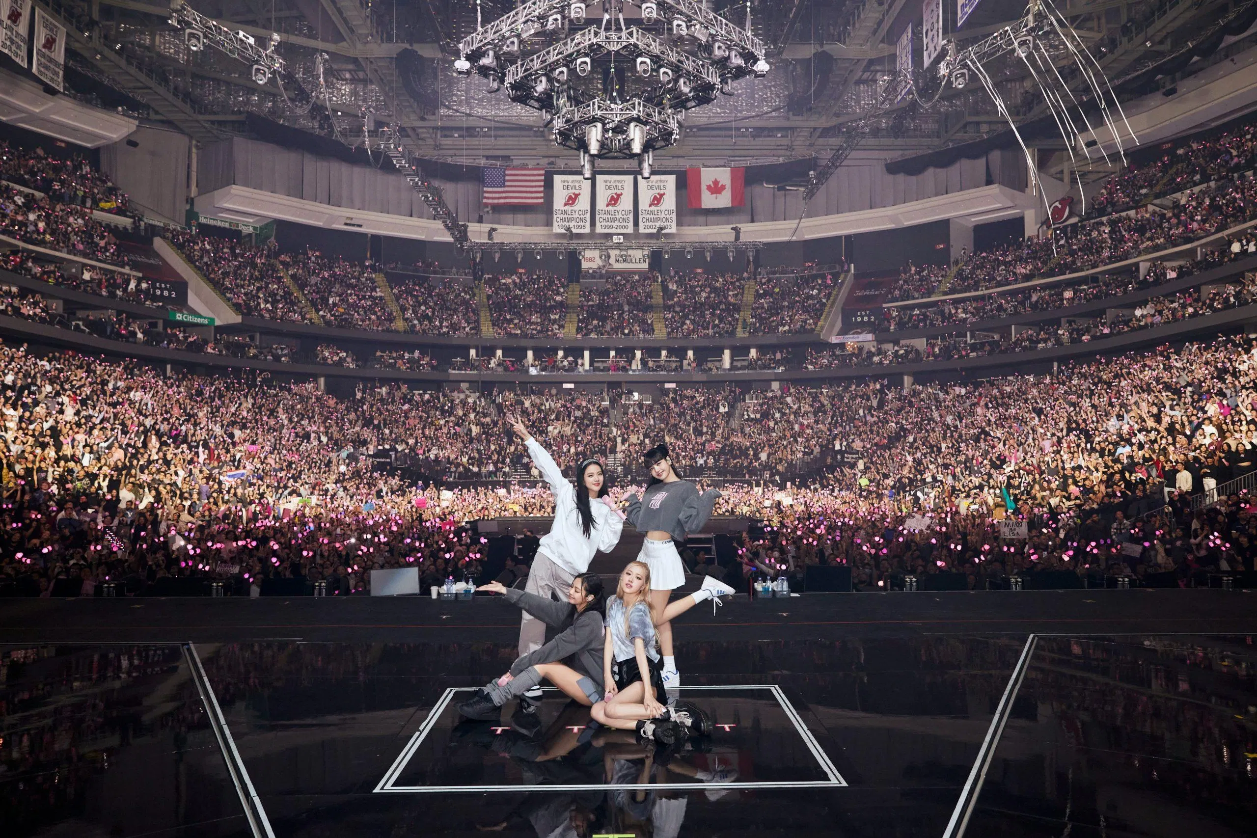 BLACKPINK đang tổ chức tour diễn Born Pink tại Mỹ. (Ảnh: Internet)