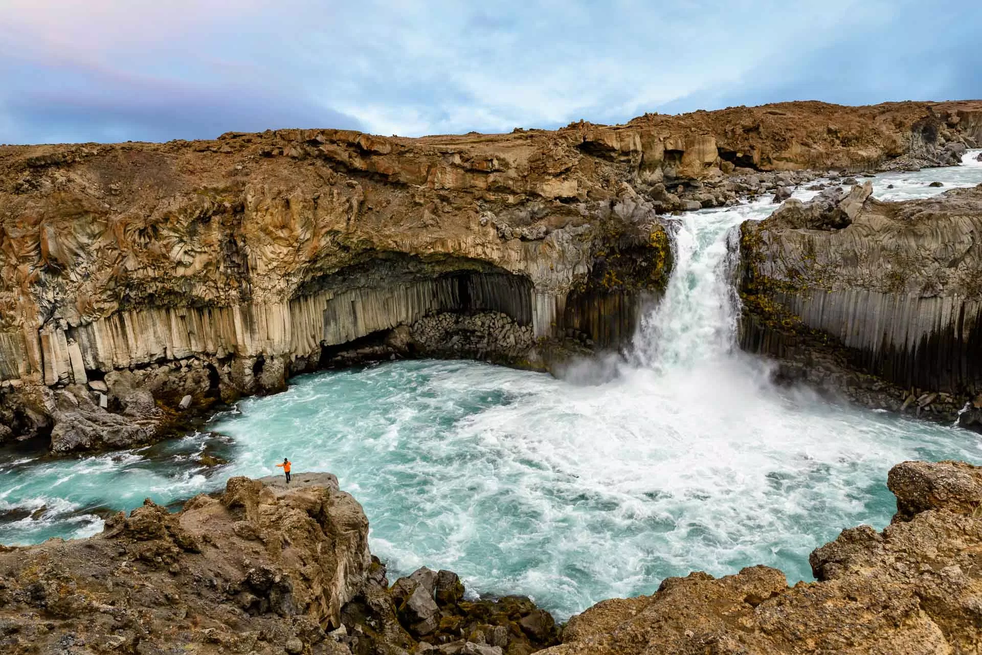 Thác Aldeyjarfoss ở Iceland (Nguồn: Internet)