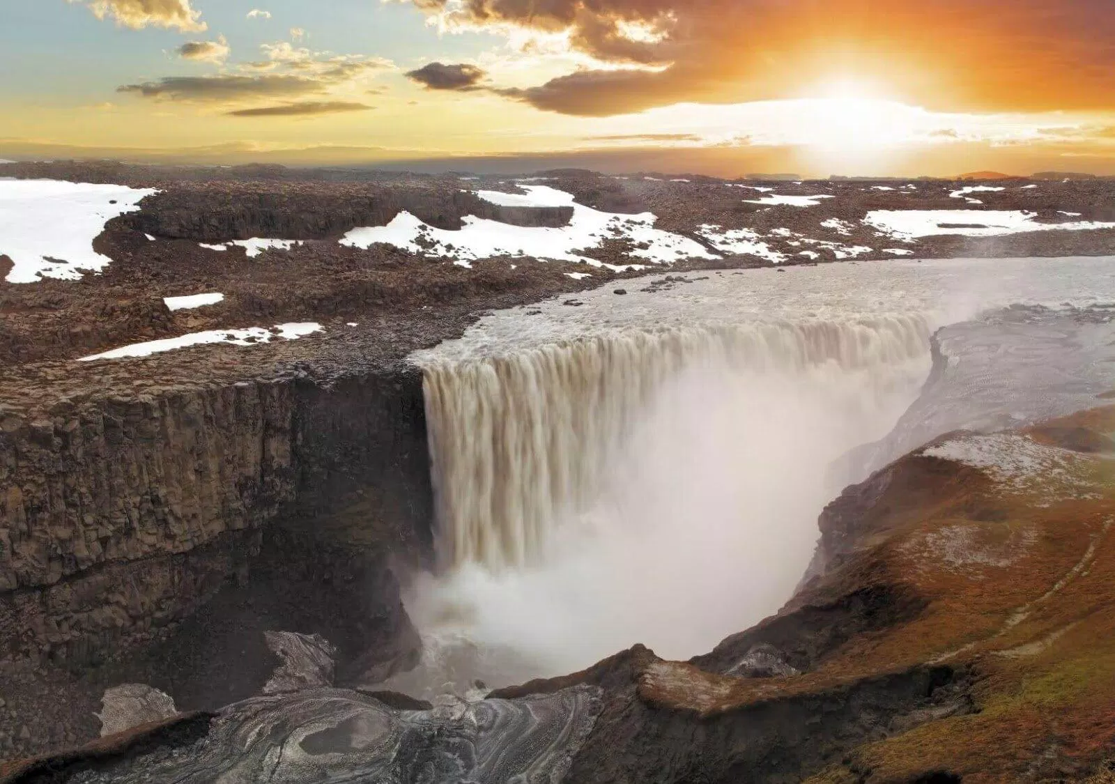 Thác nước Dettifoss ở Iceland (Nguồn: Internet)