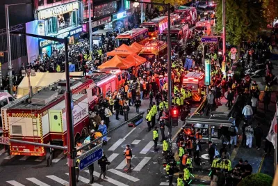 Thảm kịch đêm Halloween tại Itaewon khiến Hàn Quốc chấn động. (Ảnh: Internet)