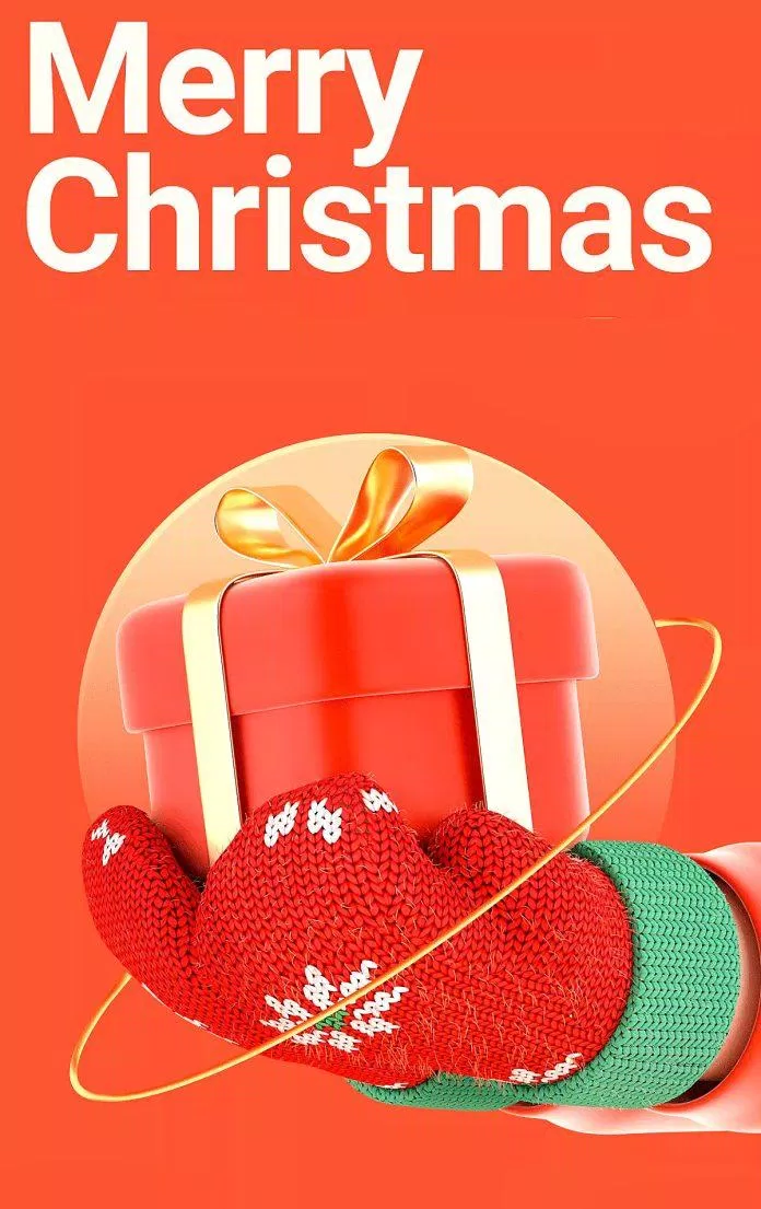 Thiệp Giáng Sinh đẹp độc đáo (Ảnh: Internet)