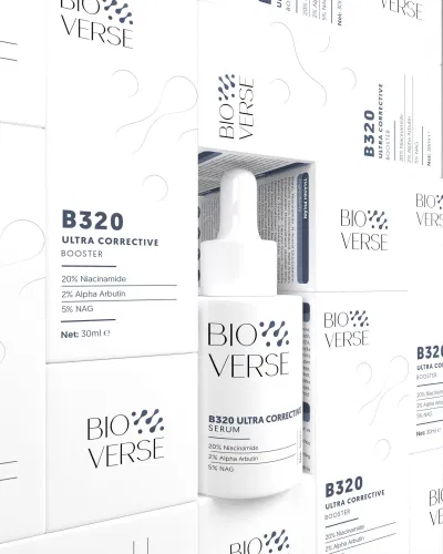 Tinh chất Bioverse B320 Ultra Corrective Booster thiết kế vô cùng xịn sò.