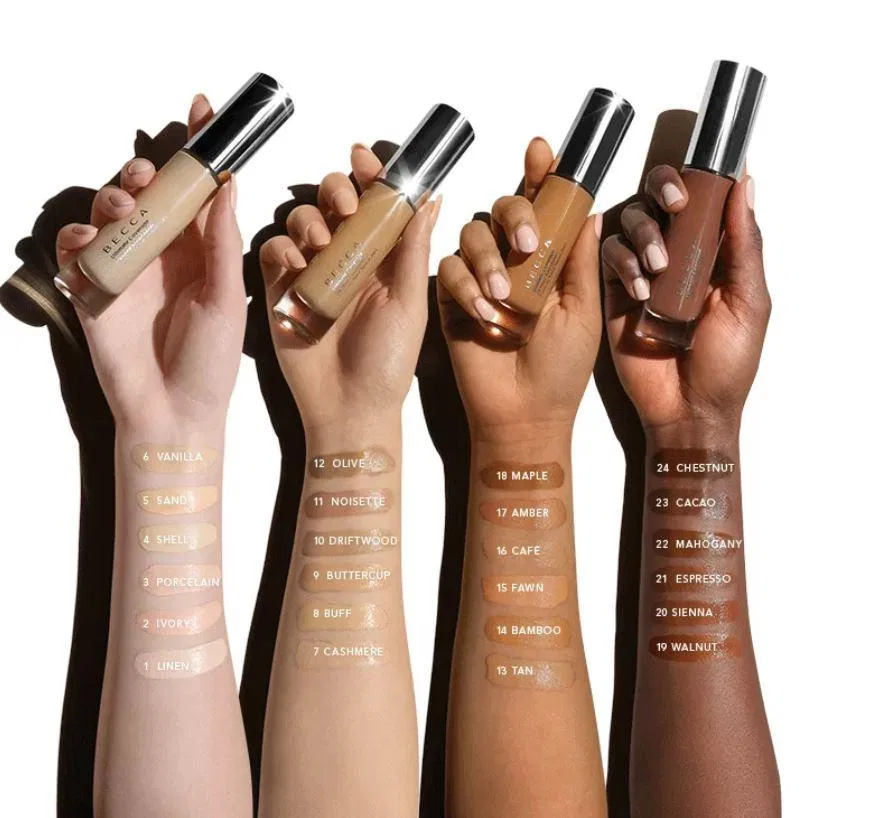 Undertone của da cũng rất quan trọng trong công cuộc tìm mua kem nền. (Nguồn: Internet).