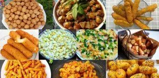Tổng hợp 10 món ăn vặt (nguồn: Internet(