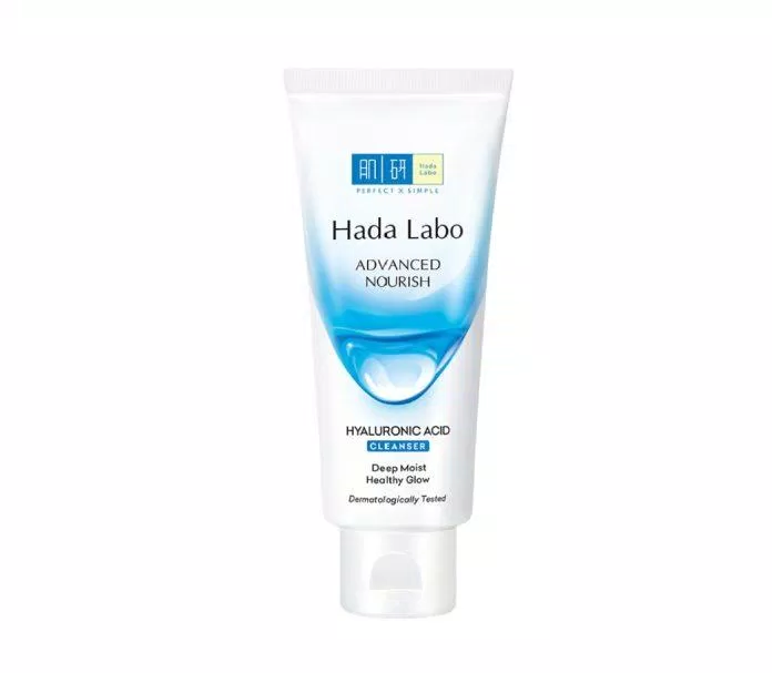 Sữa rửa mặt cho da hỗn hợp, dưỡng ẩm tối ưu Hada Labo Advanced Nourish Hyaluron Cleanser (Ảnh: Internet).