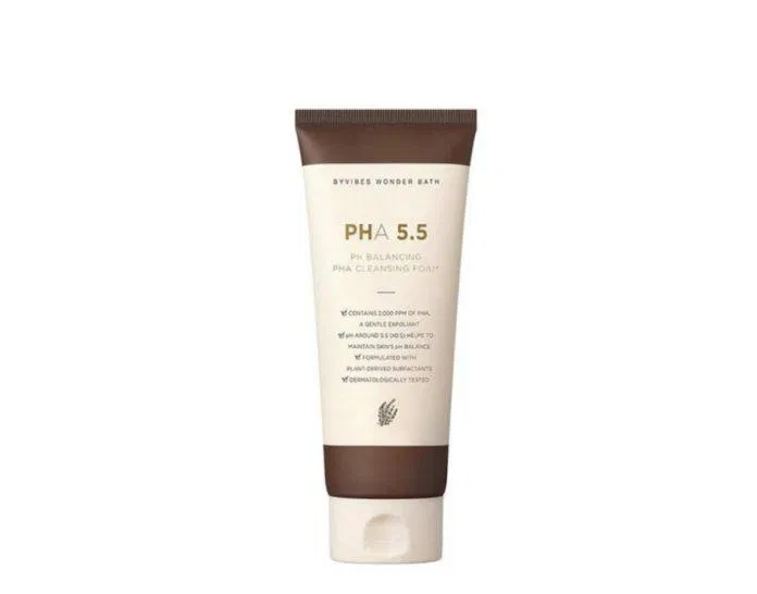 Sữa rửa mặt cho da hỗn hợp, làm sạch sâu, dưỡng da mềm mịn Byvibes Wonder Bath PHA (Ảnh: Internet).