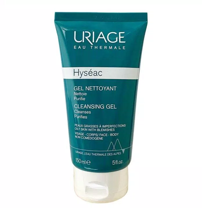 Sữa rửa mặt cho da hỗn hợp Uriage Hyseac Gel Nettoyant Cleansing Gel (Ảnh: Internet).