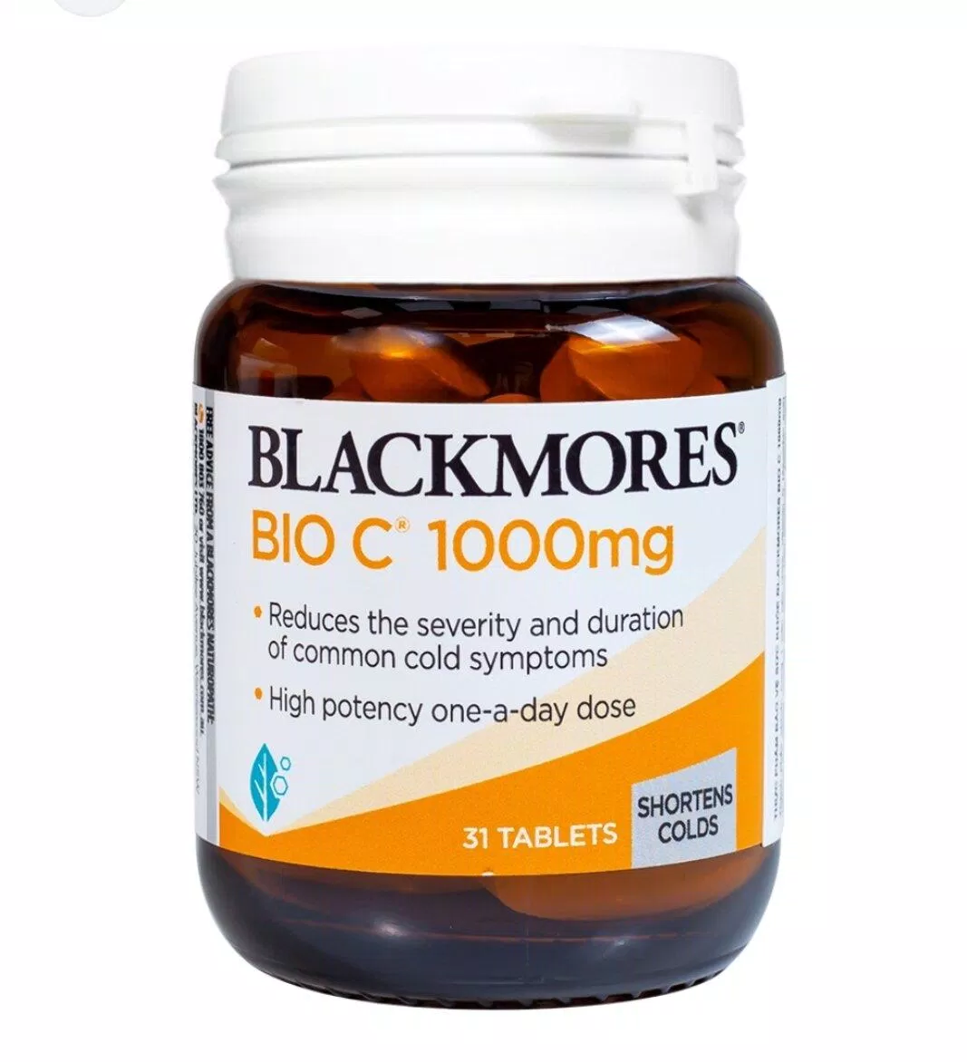 Viên uống Vitamin C Blackmores Bio C (Ảnh: Internet).