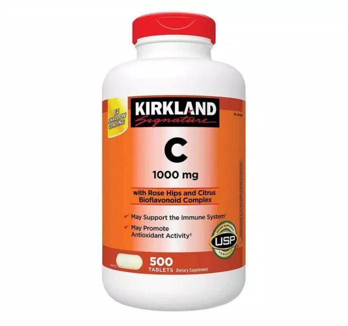 Viên uống Vitamin C - Kirkland Signature Vitamin C