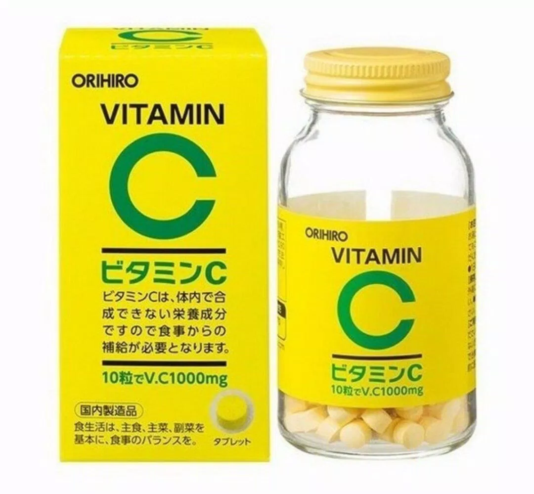 Viên uống Vitamin C Orihiro Nhật Bản (Ảnh: Internet).