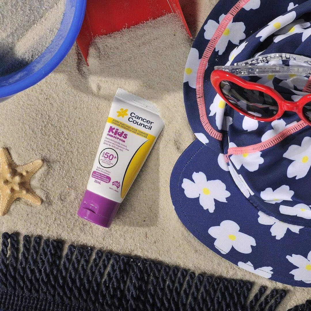 Kem chống nắng trẻ em Cancer Council Kids Suncreen SPF 50+/ PA ++++