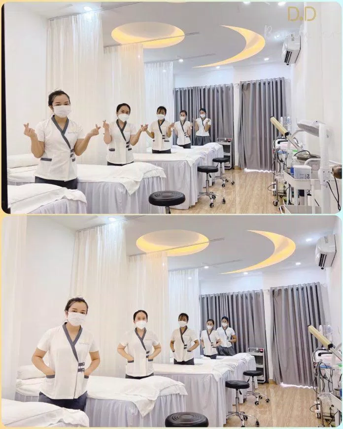 Phòng massage của DD Beauty Bar (Nguồn: Internet)