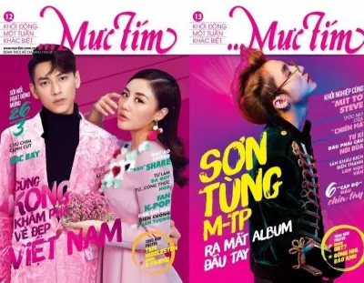 Báo Mực Tím cũng đa dạng chủ đề được nhiều bạn yêu thích (Ảnh: Internet)