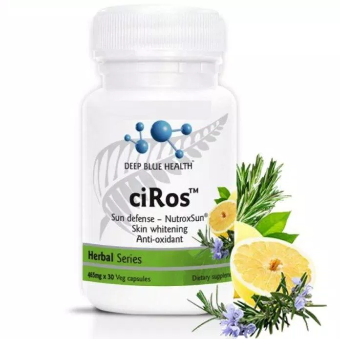 Viên uống ciRos chuyên sử dụng cho những ai tiếp xúc nhiều với nắng. (Nguồn: Internet).