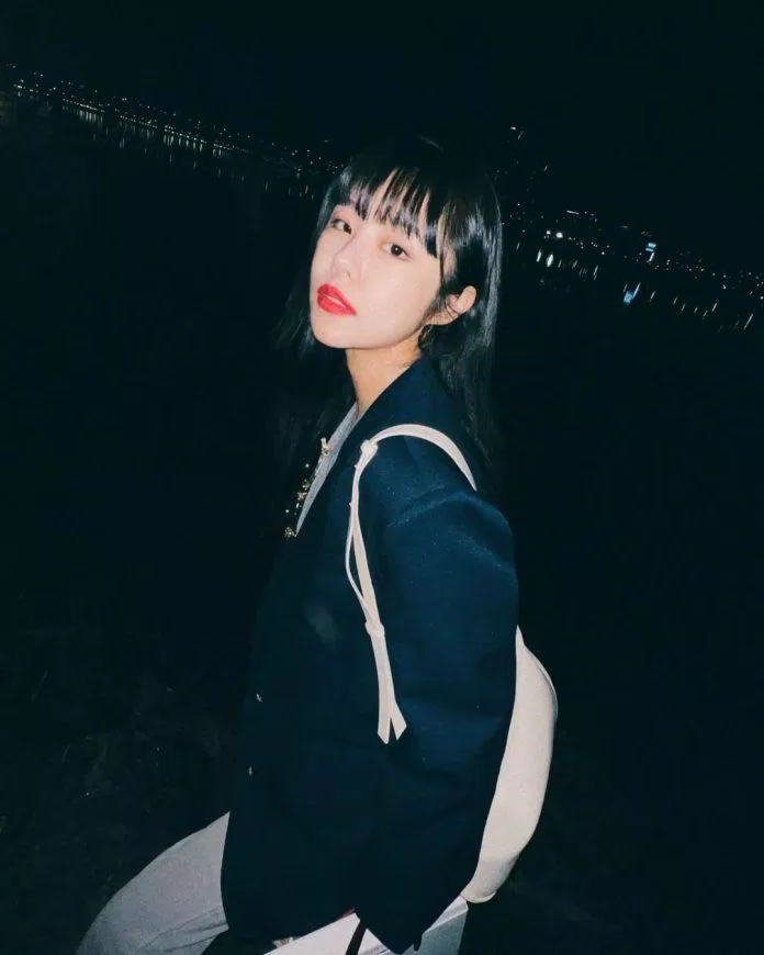 Wheein khi trang điểm (Ảnh: Internet)