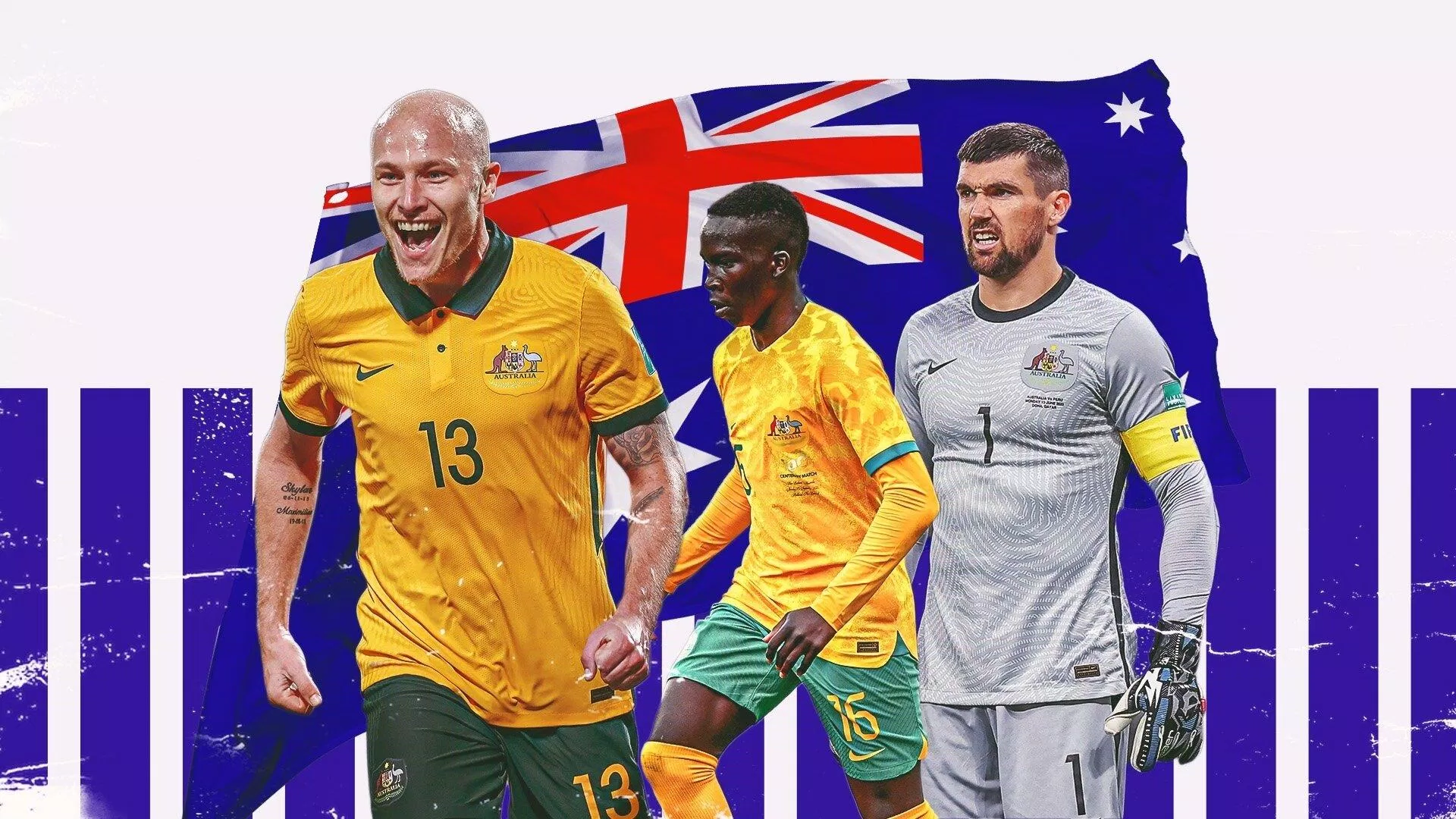 Đội tuyển Australia đang có danh sách 26 cầu thủ đồng đều và đoàn kết ở World Cup 2022 (Ảnh: Internet)