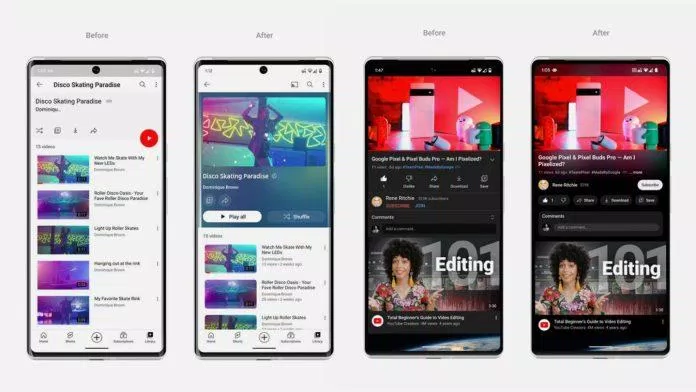YouTube giới thiệu thiết kế mới được nhiều người quan tâm (Ảnh: Internet) YouTube giới thiệu thiết kế mới được nhiều người quan tâm (Ảnh: Internet)