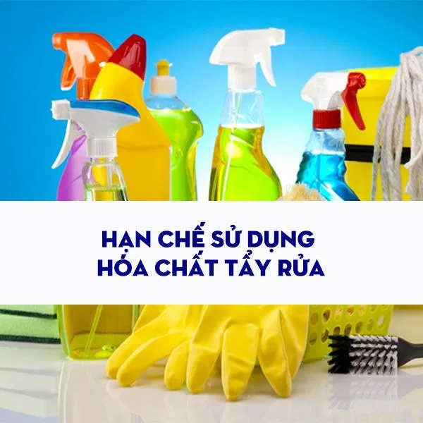 Hạn chế chất tẩy rửa để bảo vệ da tay (Nguồn: Internet)