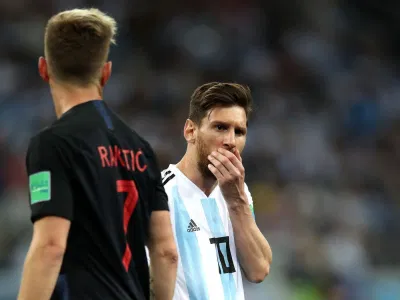 Messi cùng Argentina 2018 từng thất bại trước Croatia với tỉ số 0-3 (Ảnh: Internet) Messi cùng Argentina 2018 từng thất bại trước Croatia với tỉ số 0-3 (Ảnh: Internet)