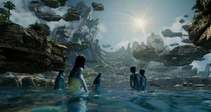 Avatar 2 khoe CGI tuyệt vời như thể được quay ở một hành tinh khác Avatar Avatar 2 Avatar Dòng chảy của nước avatar con đường của hành tinh nước