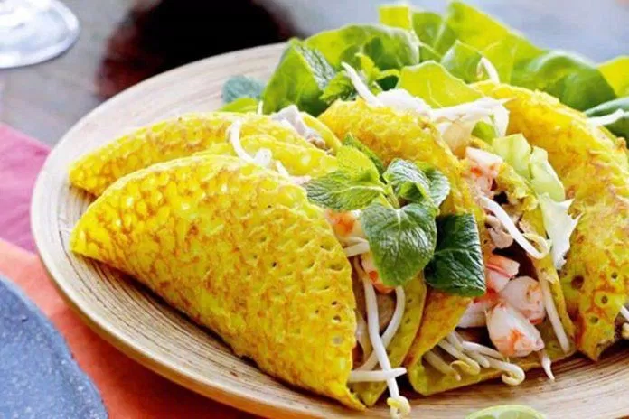 Bánh xèo hương vị xứ Huế