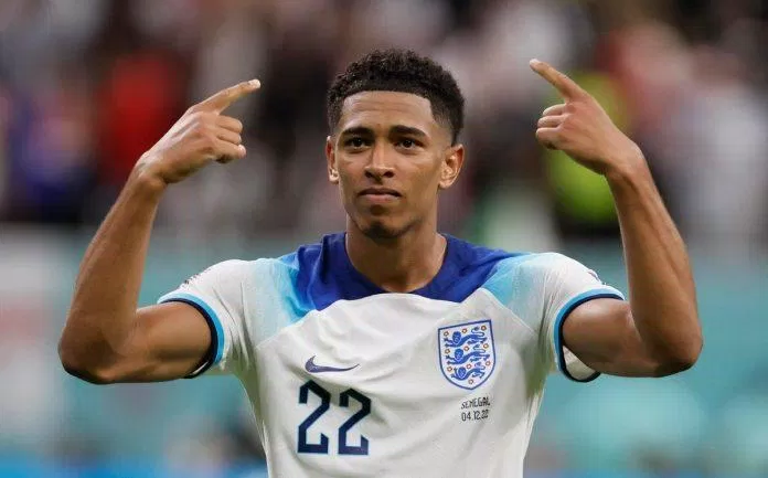 Jude Bellingham là đại diện tiêu biểu cho những cầu thủ trẻ xuất sắc của tuyển Anh tại World Cup 2022 (Ảnh: Internet) Jude Bellingham là đại diện tiêu biểu cho những cầu thủ trẻ xuất sắc của tuyển Anh tại World Cup 2022 (Ảnh: Internet)