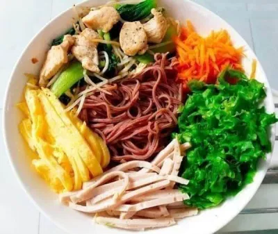 Bún chả Healthy