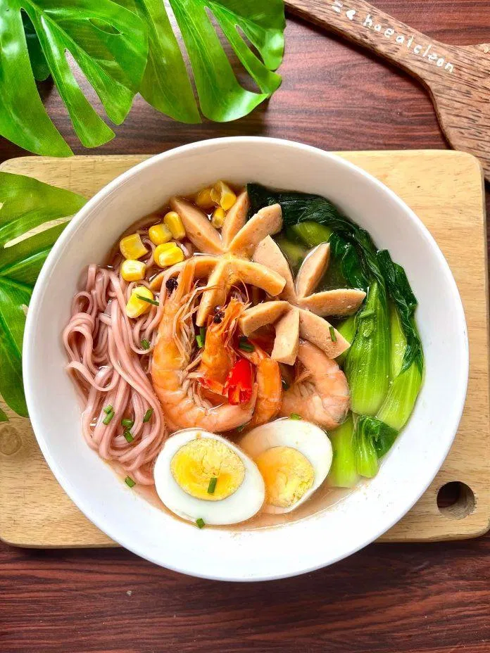 Bún trộn hải sản