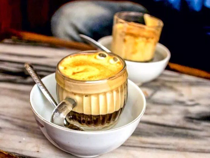 Cafe trứng-thức uống nhâm nhi thơm béo khi mùa đông về (Nguồn: Internet)