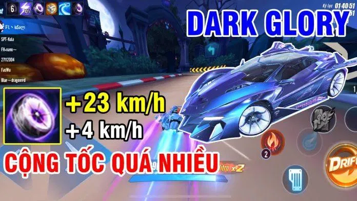 Xe được thiết kế như tên gọi của nó - Dark Glory (Ảnh: Internet) Xe được thiết kế như tên gọi của nó - Dark Glory (Ảnh: Internet)