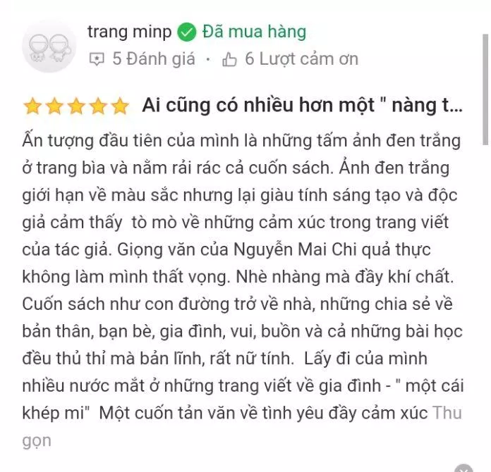 Đánh giá của người đọc (Ảnh:BlogAnChoi) Đánh giá của người đọc (Ảnh:BlogAnChoi)