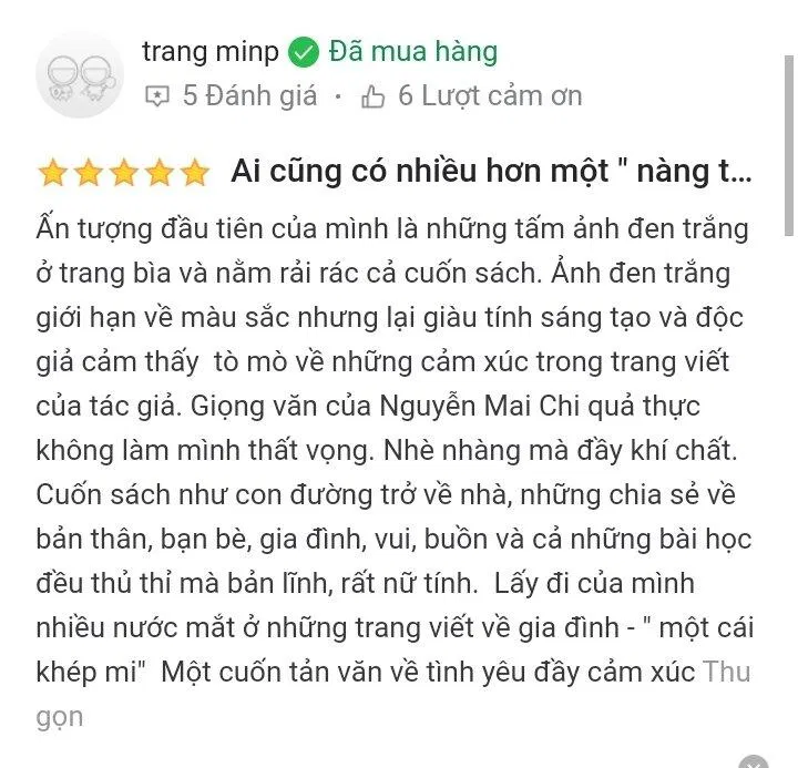 Đánh giá của người đọc (Ảnh:BlogAnChoi) Đánh giá của người đọc (Ảnh:BlogAnChoi)
