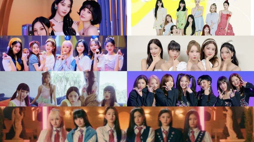 Năm 2022 có rất nhiều tân binh KPOP xuất hiện và gây ấn tượng mạnh với khán giả. (Ảnh: Internet)